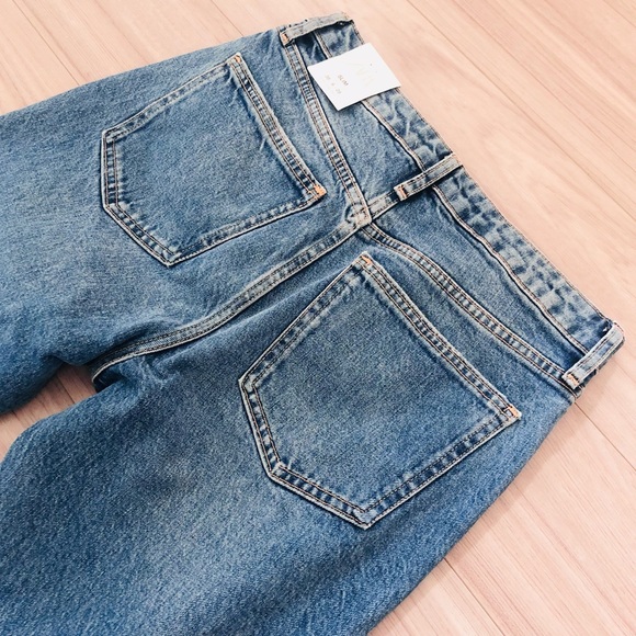 NEW Zara Slim Fit High Rise Ripped Ankle Jeans 6 - Picture 13 of 16